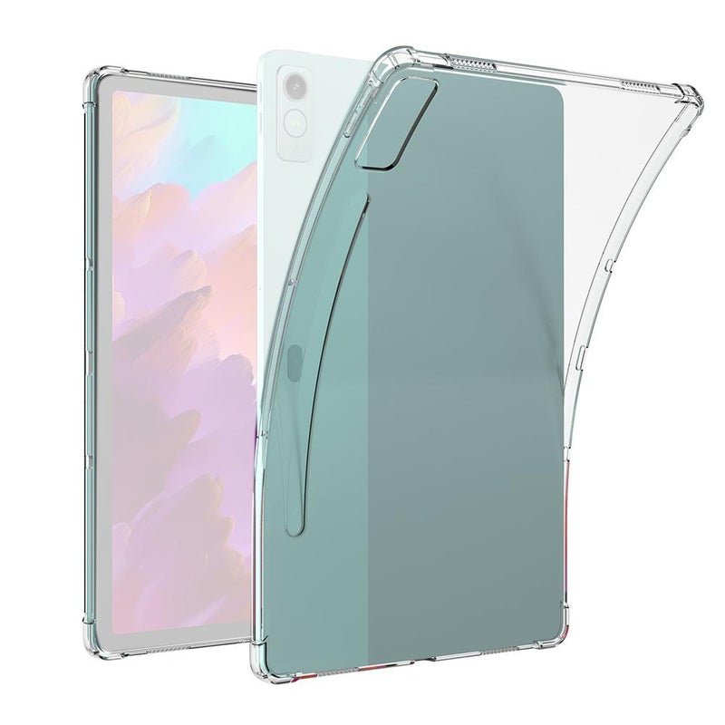 This protective case features a transparent TPU airbag design suitable for the 2023 Lenovo Xiaoxin Pad 12.7-inch tablet.